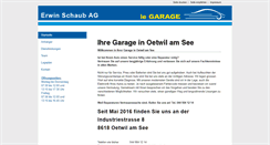 Desktop Screenshot of garage-egg.ch